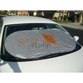 4-Color Process Collapsible Nylon Single Panel Peanut Auto Sun Shade